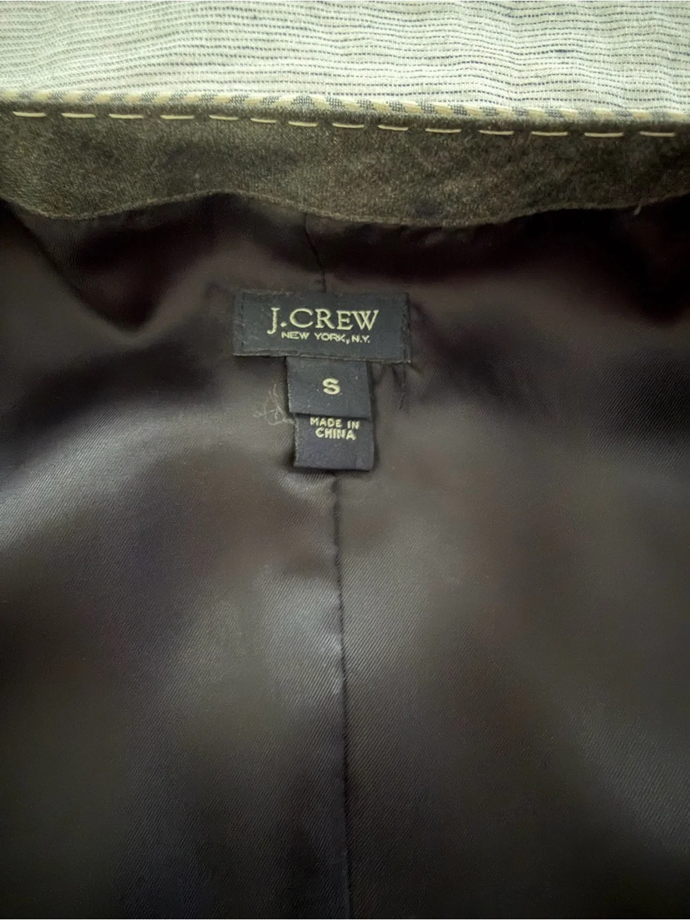 J.Crew Ludlow Seersucker Vest and Trouser - Blue